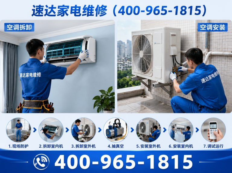 湛江中央空调维修展示图